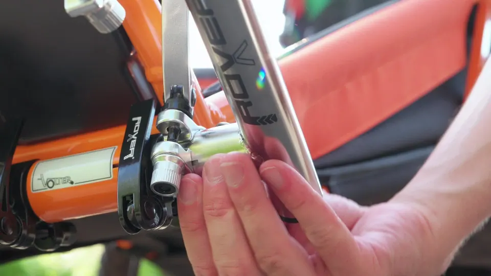 Detail des xRover-Faltgelenks